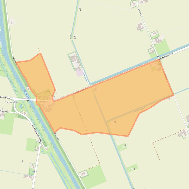 Kaart van postcodegebied 1774PE.