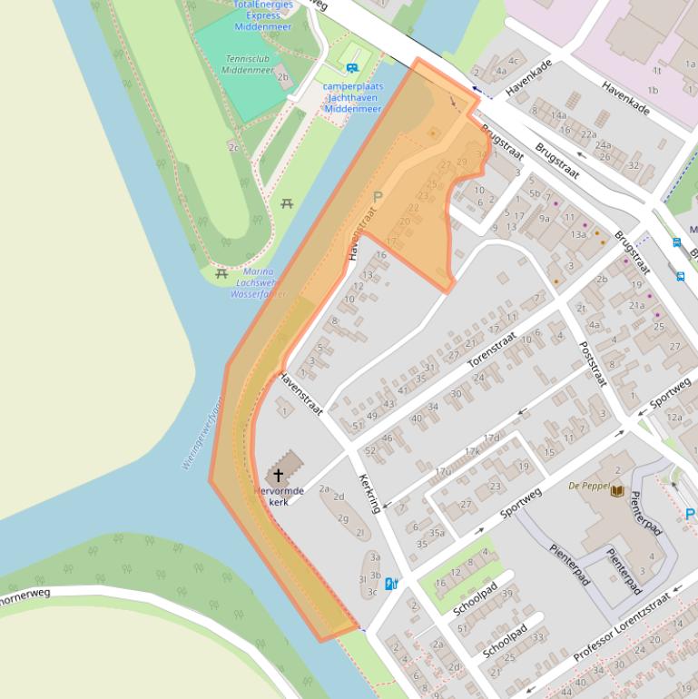 Kaart van postcodegebied 1775AB.