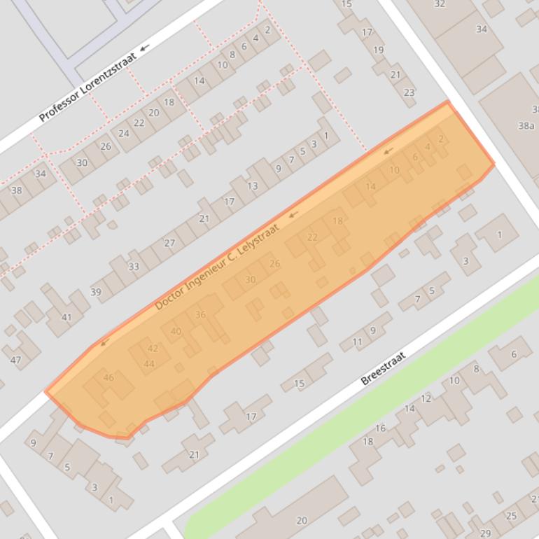 Kaart van postcodegebied 1775AV.