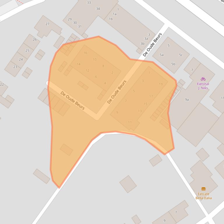 Kaart van postcodegebied 1775AZ.