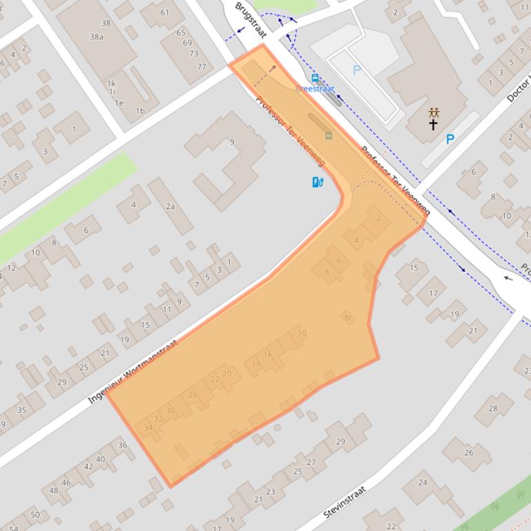 Kaart van postcodegebied 1775BL.