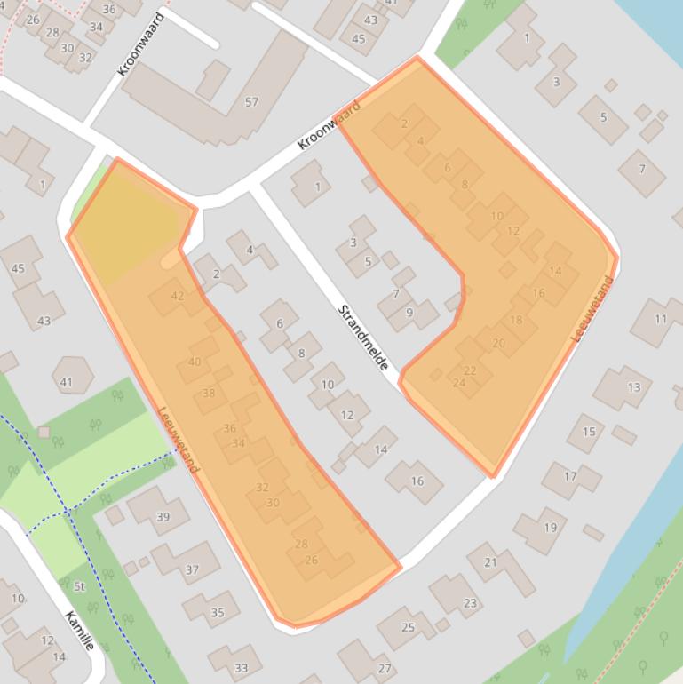 Kaart van postcodegebied 1775BT.