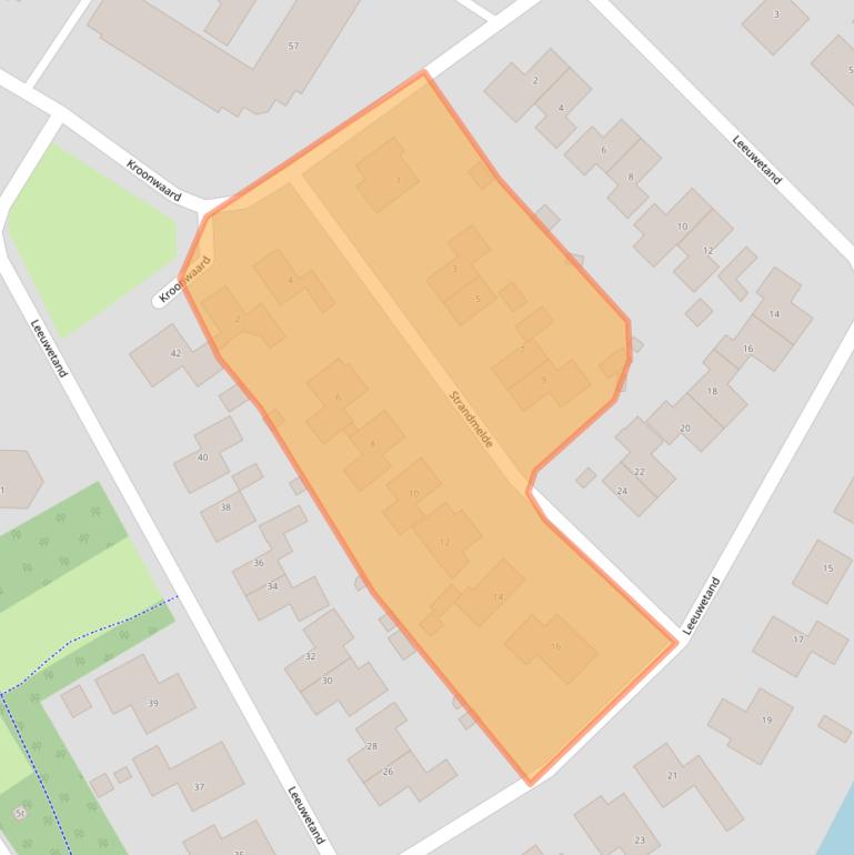 Kaart van postcodegebied 1775BV.