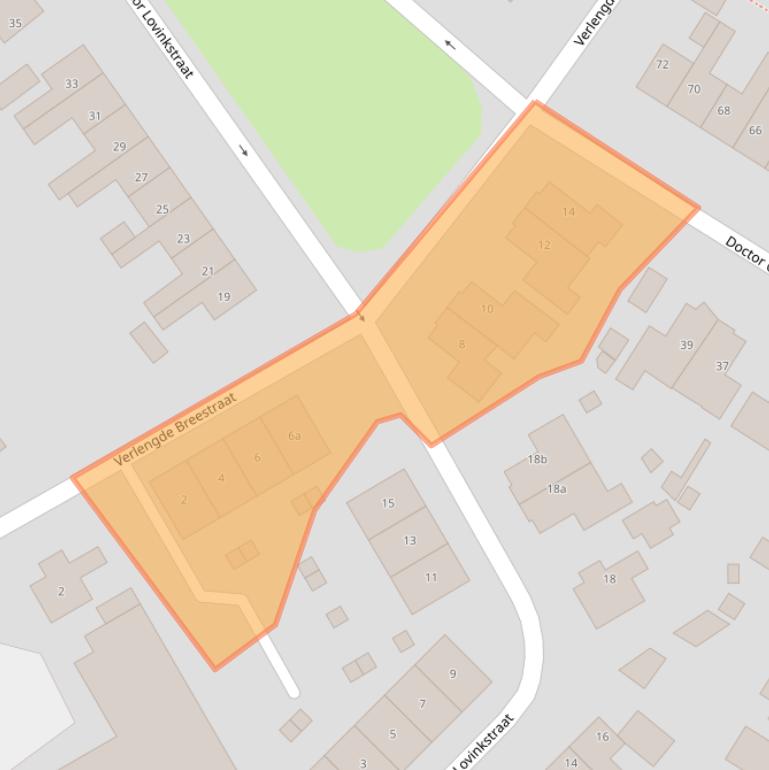 Kaart van postcodegebied 1775CA.