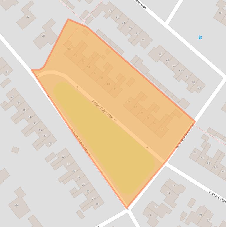 Kaart van postcodegebied 1775CK.