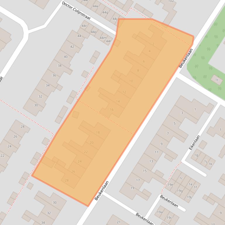 Kaart van postcodegebied 1775EB.