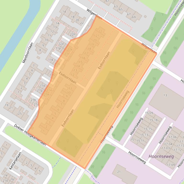 Kaart van postcodegebied 1775EN.