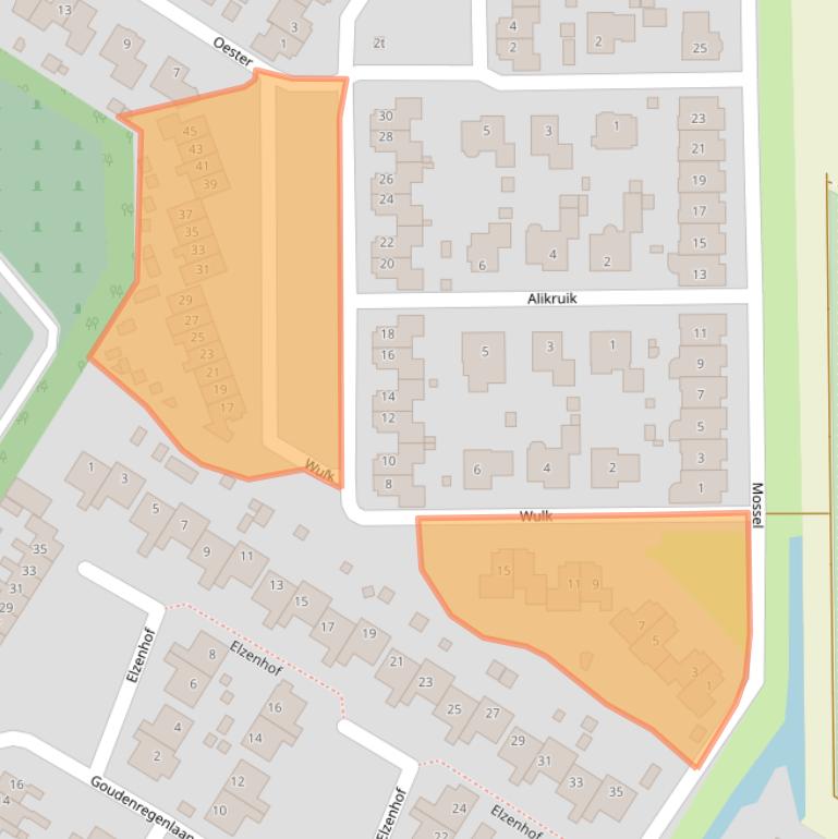 Kaart van postcodegebied 1775JC.