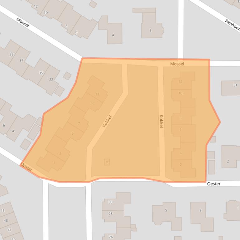 Kaart van postcodegebied 1775JJ.