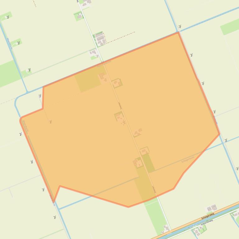 Kaart van postcodegebied 1775NZ.