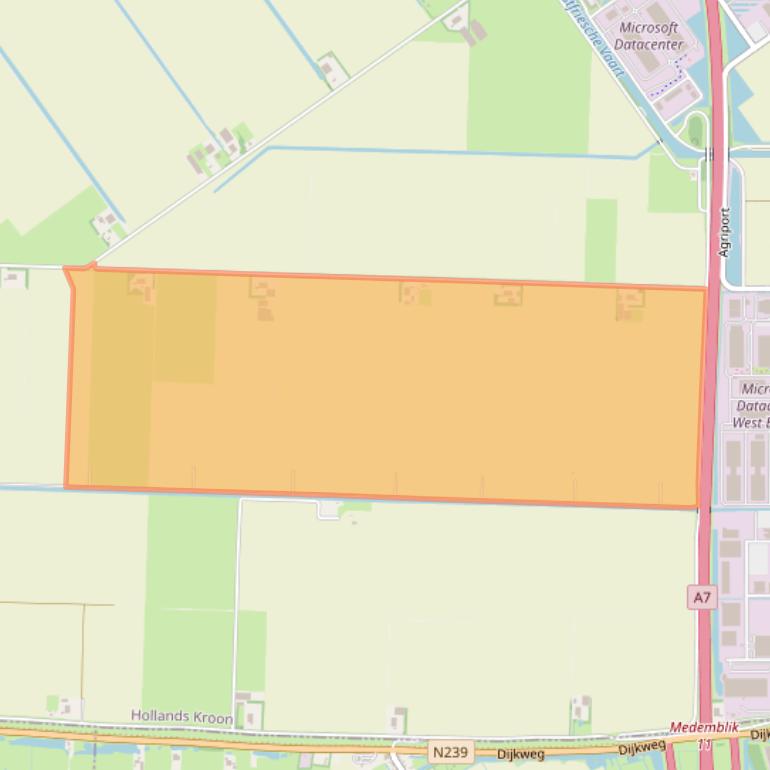 Kaart van postcodegebied 1775RD.