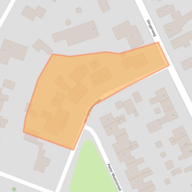 Kaart van postcodegebied 1777AN.