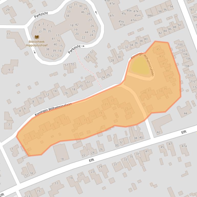 Kaart van postcodegebied 1777AR.