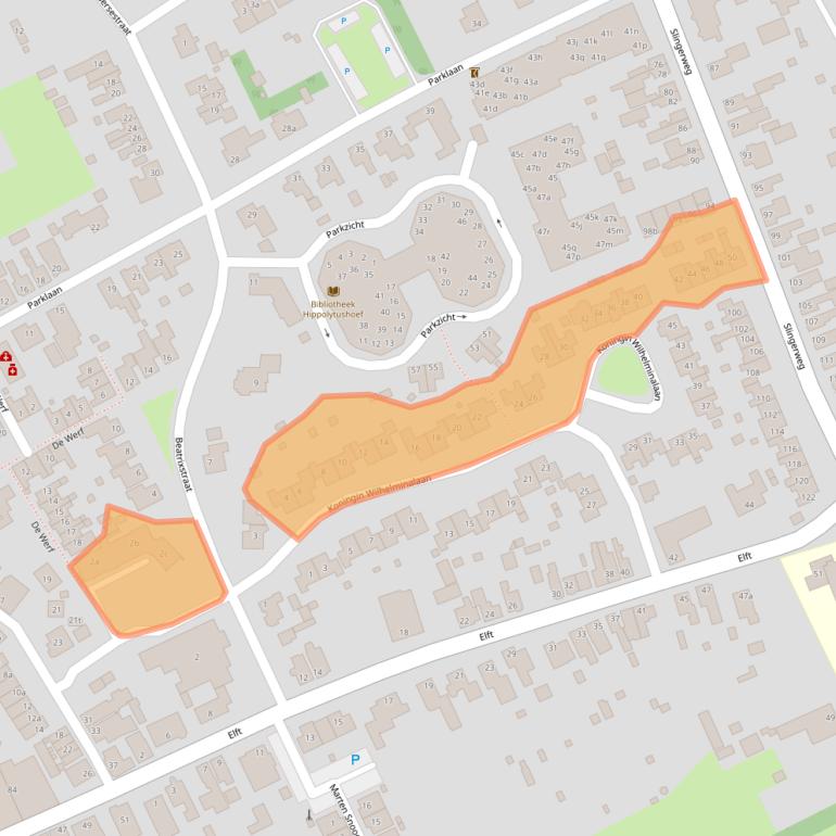 Kaart van postcodegebied 1777AS.