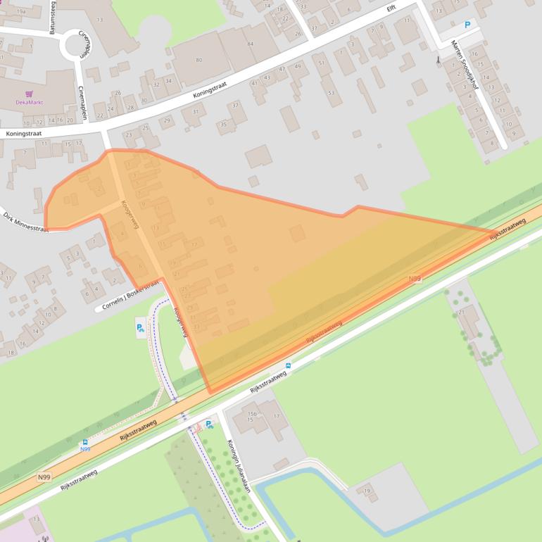 Kaart van postcodegebied 1777AV.