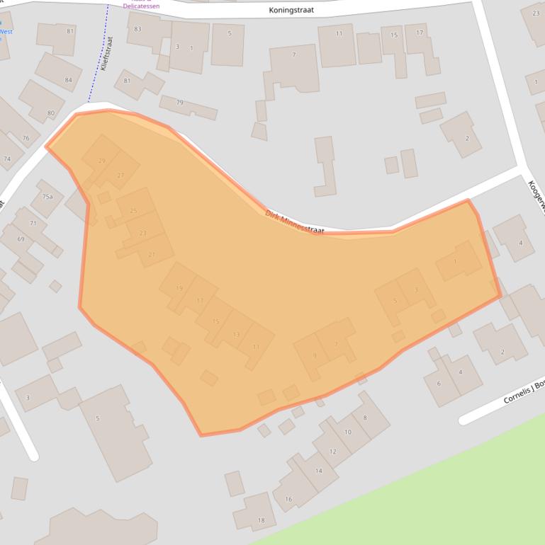 Kaart van postcodegebied 1777AW.