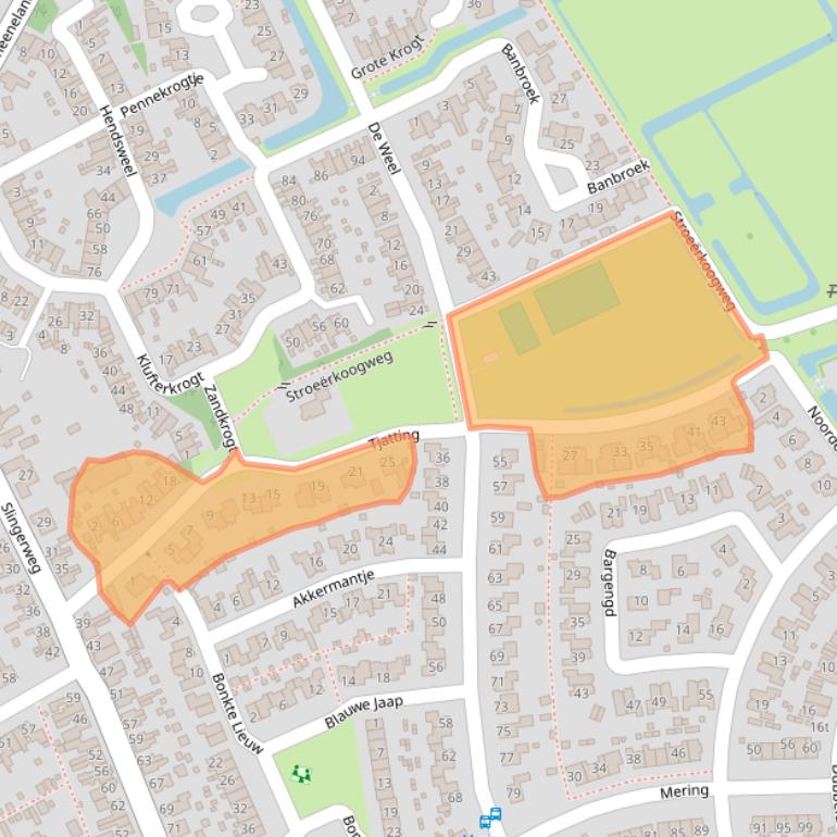 Kaart van postcodegebied 1777AZ.