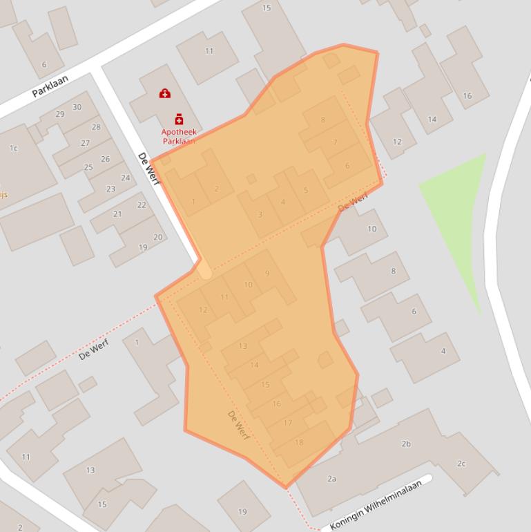 Kaart van postcodegebied 1777BM.