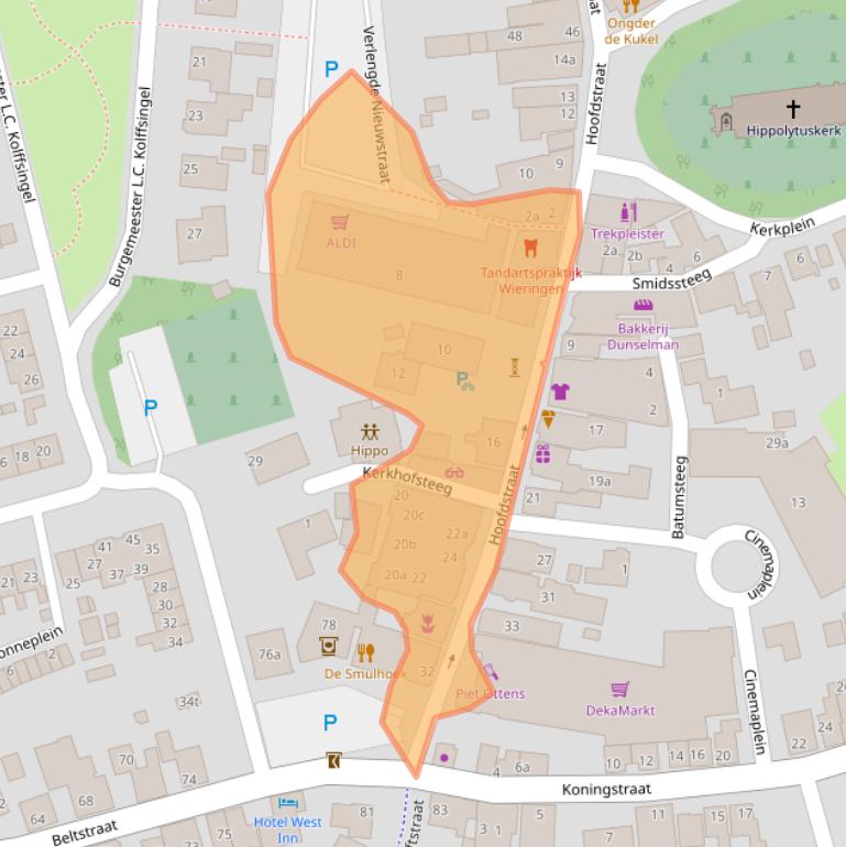 Kaart van postcodegebied 1777CB.