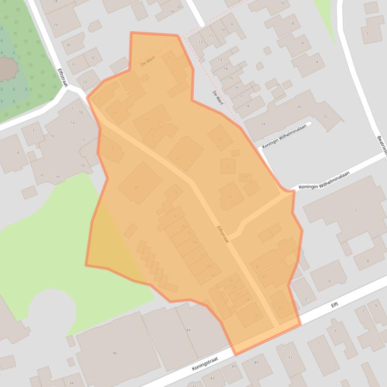 Kaart van postcodegebied 1777CG.