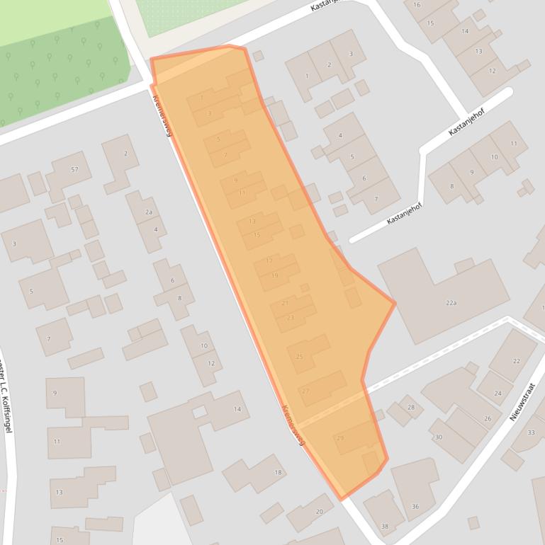 Kaart van postcodegebied 1777CH.