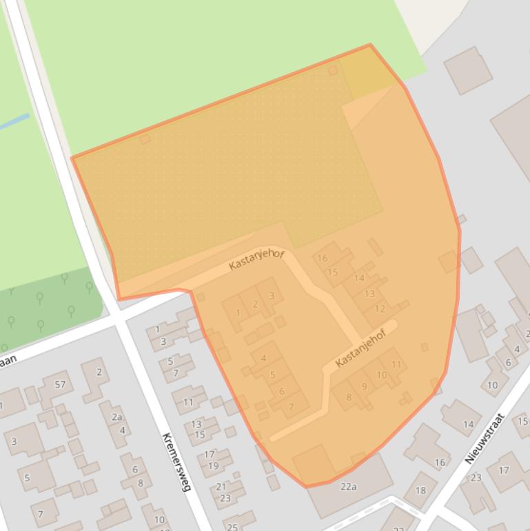 Kaart van postcodegebied 1777CK.