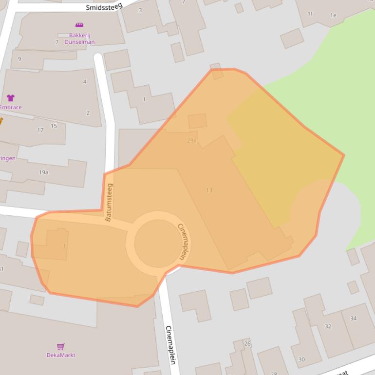 Kaart van postcodegebied 1777CV.