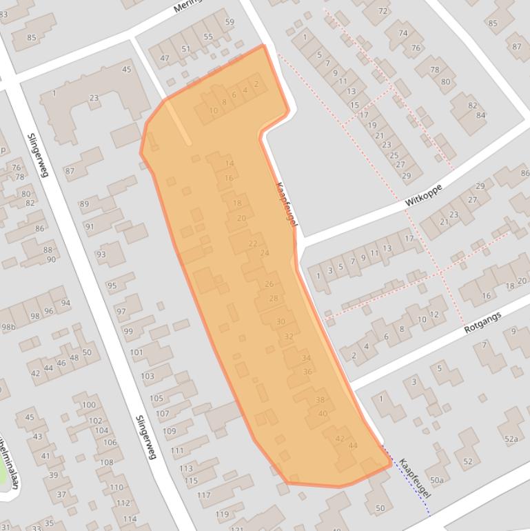 Kaart van postcodegebied 1777DB.