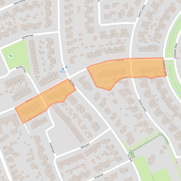 Kaart van postcodegebied 1777DH.