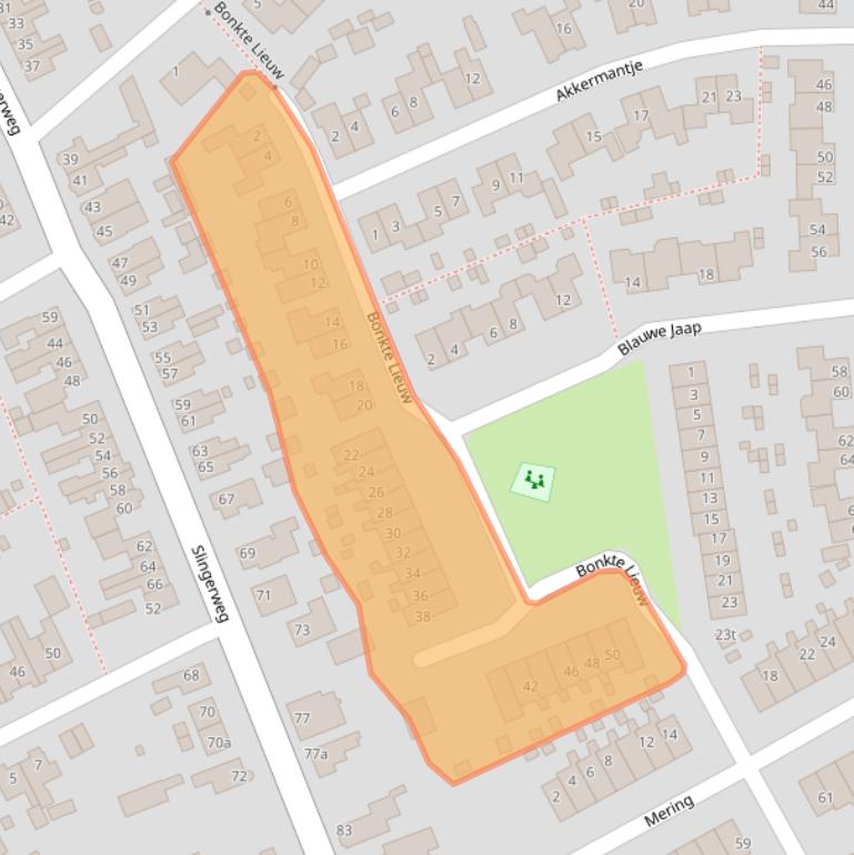 Kaart van postcodegebied 1777DM.