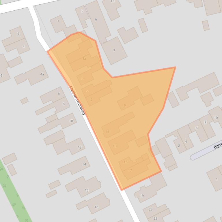 Kaart van postcodegebied 1777GK.