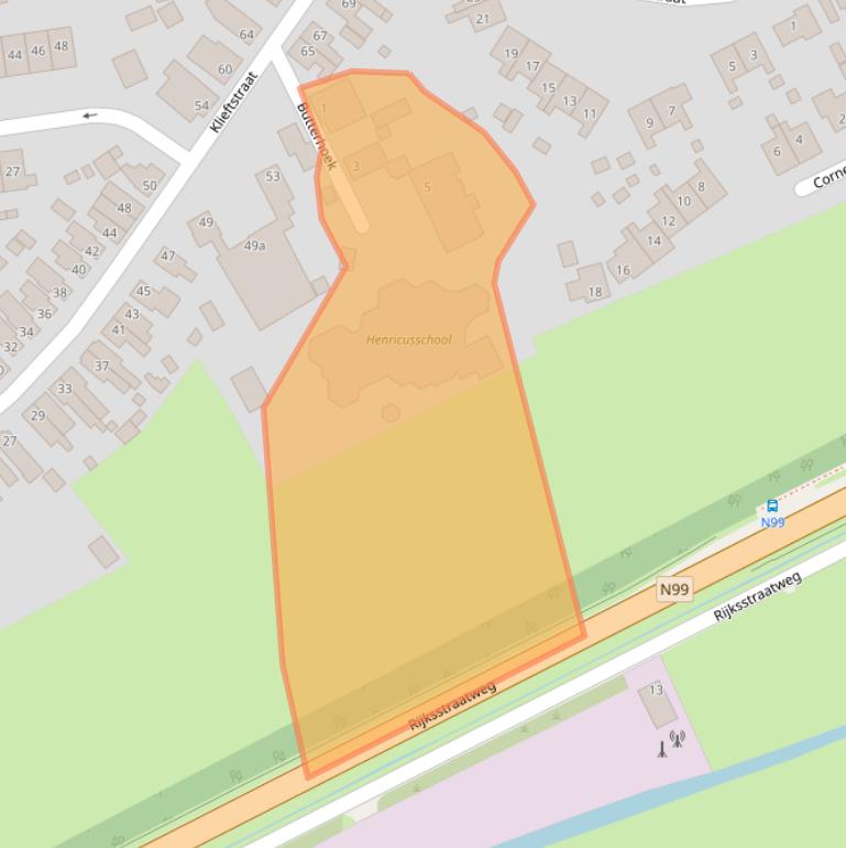 Kaart van postcodegebied 1777GN.