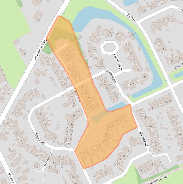 Kaart van postcodegebied 1777MA.