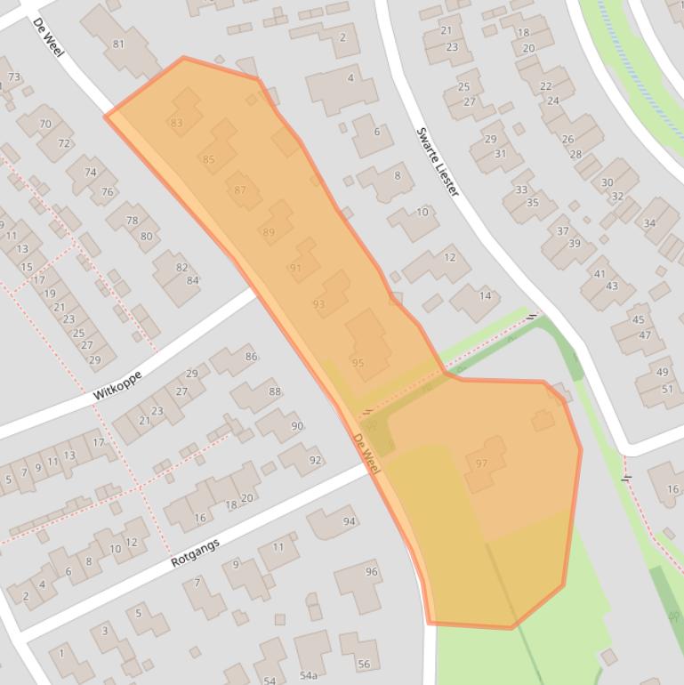 Kaart van postcodegebied 1777MZ.