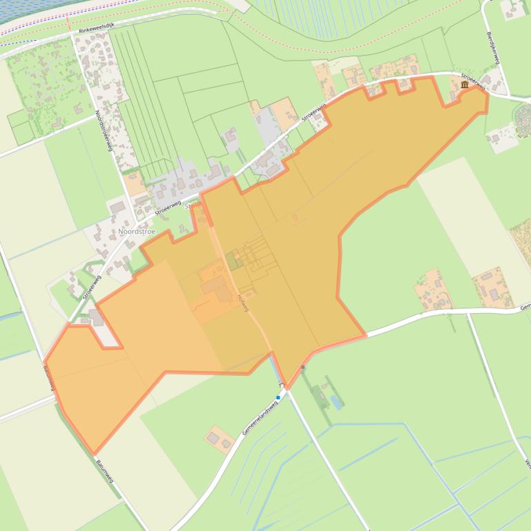 Kaart van postcodegebied 1777NK.