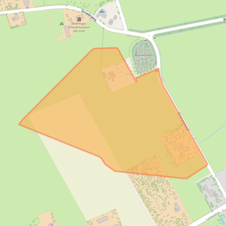 Kaart van postcodegebied 1777NL.