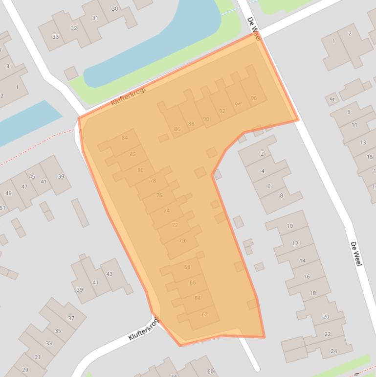 Kaart van postcodegebied 1777NW.