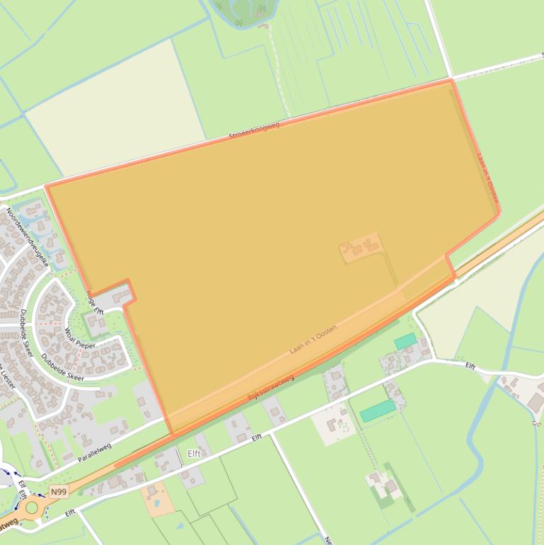 Kaart van postcodegebied 1777PD.