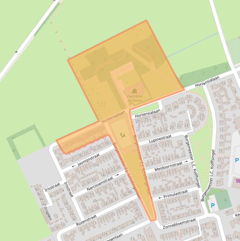 Kaart van postcodegebied 1777XE.