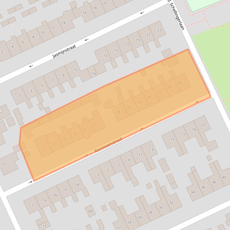 Kaart van postcodegebied 1777XL.