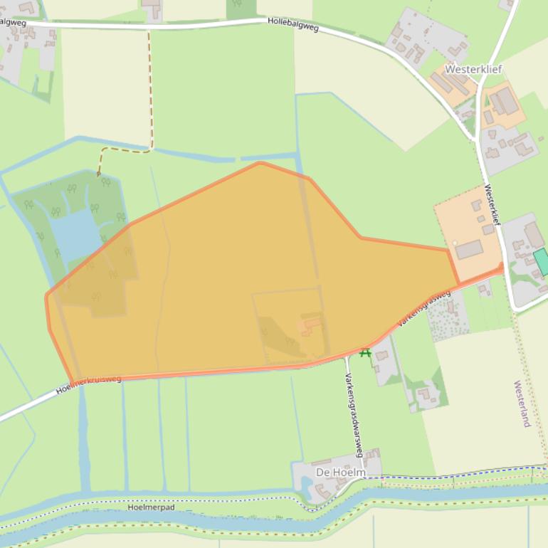 Kaart van postcodegebied 1778JL.