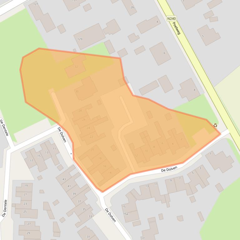 Kaart van postcodegebied 1778JR.