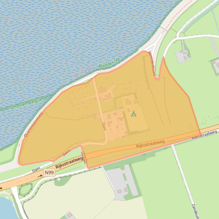 Kaart van postcodegebied 1778KV.