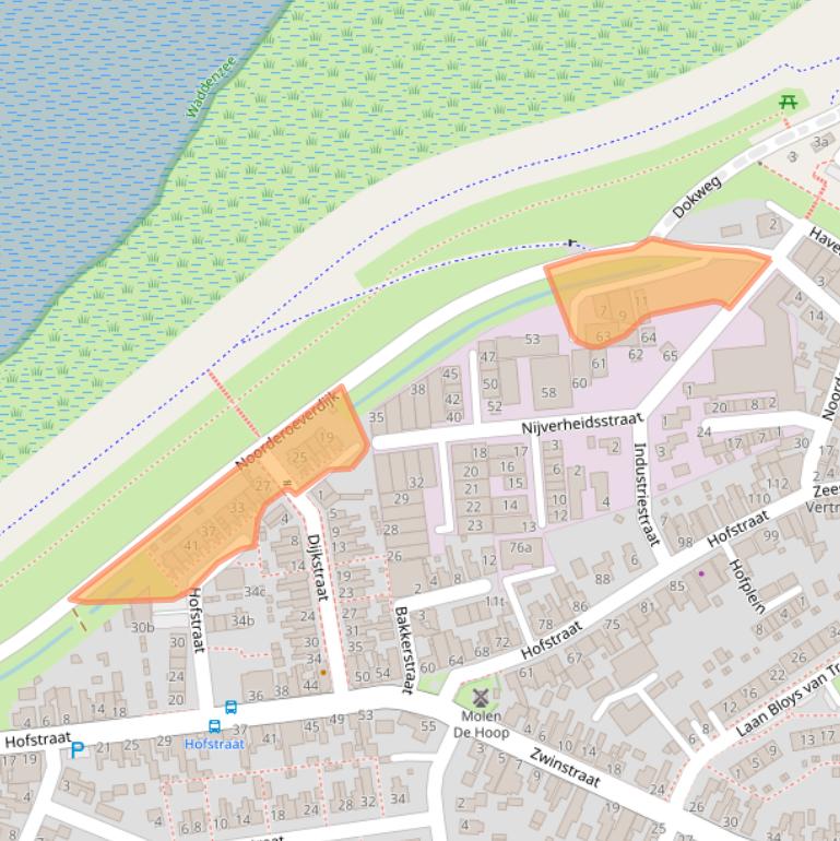 Kaart van postcodegebied 1779AN.