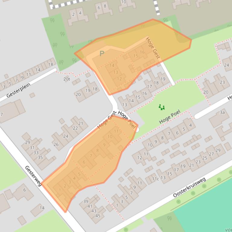 Kaart van postcodegebied 1779EJ.