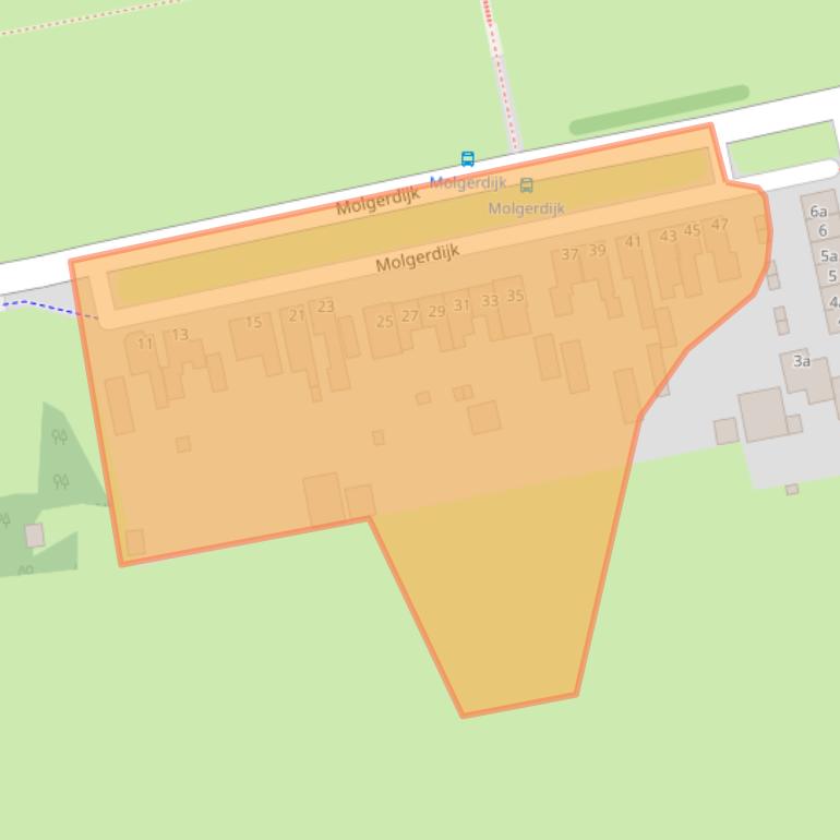 Kaart van postcodegebied 1779GA.