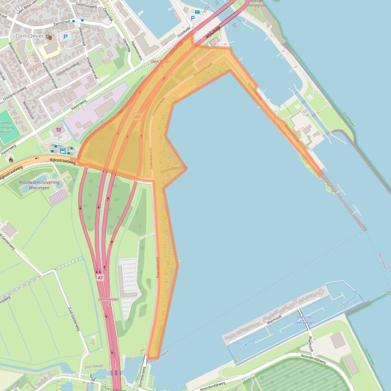 Kaart van postcodegebied 1779GN.