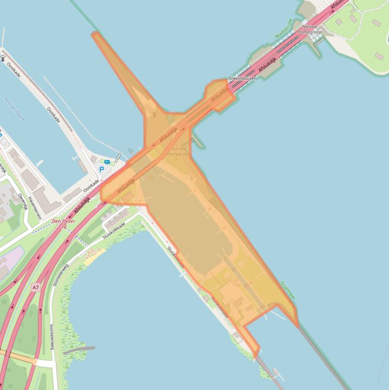 Kaart van postcodegebied 1779GP.