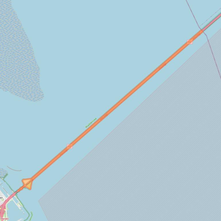 Kaart van postcodegebied 1779GR.