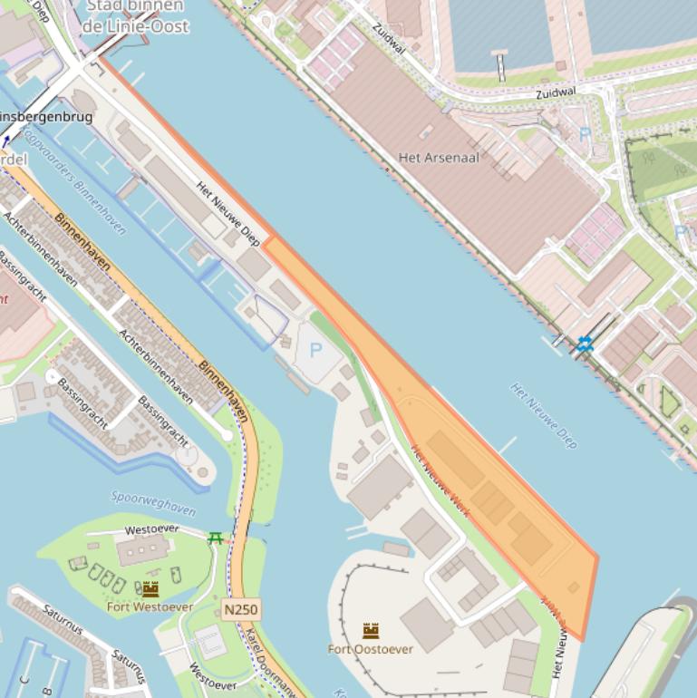 Kaart van postcodegebied 1781AK.